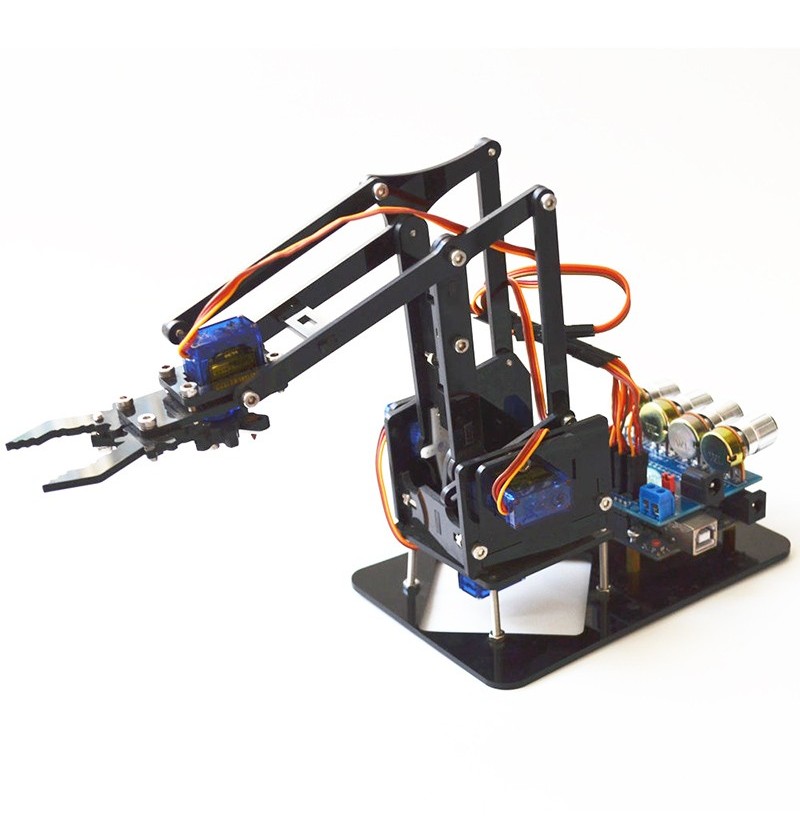 arduino robotic arm instructables black