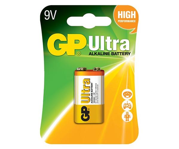 Bateria GP Ultra Alcalina 9V - AV Electronics
