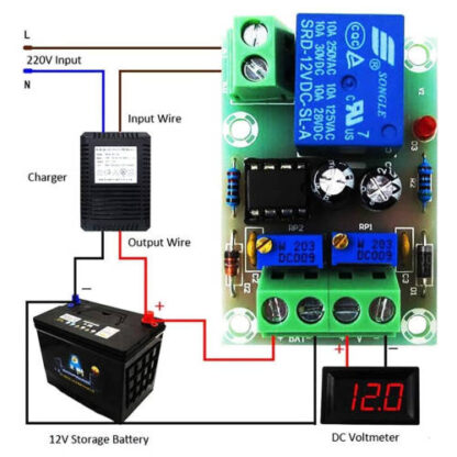 Módulo de carga y control automático XH-M601 - Imagen 2