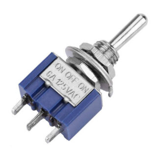Interruptor toggle SPDT 3 pines ON-OFF-ON