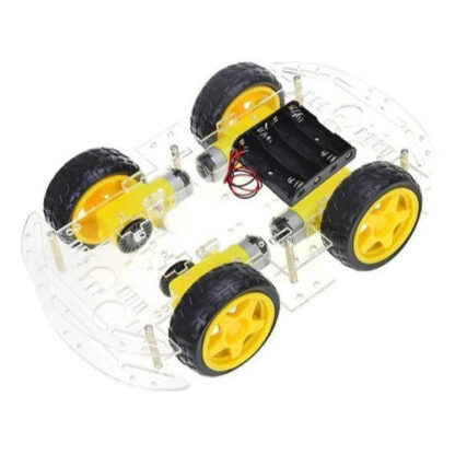 Kit chasis 4WD Carro Inteligente Smart Robot Arduino